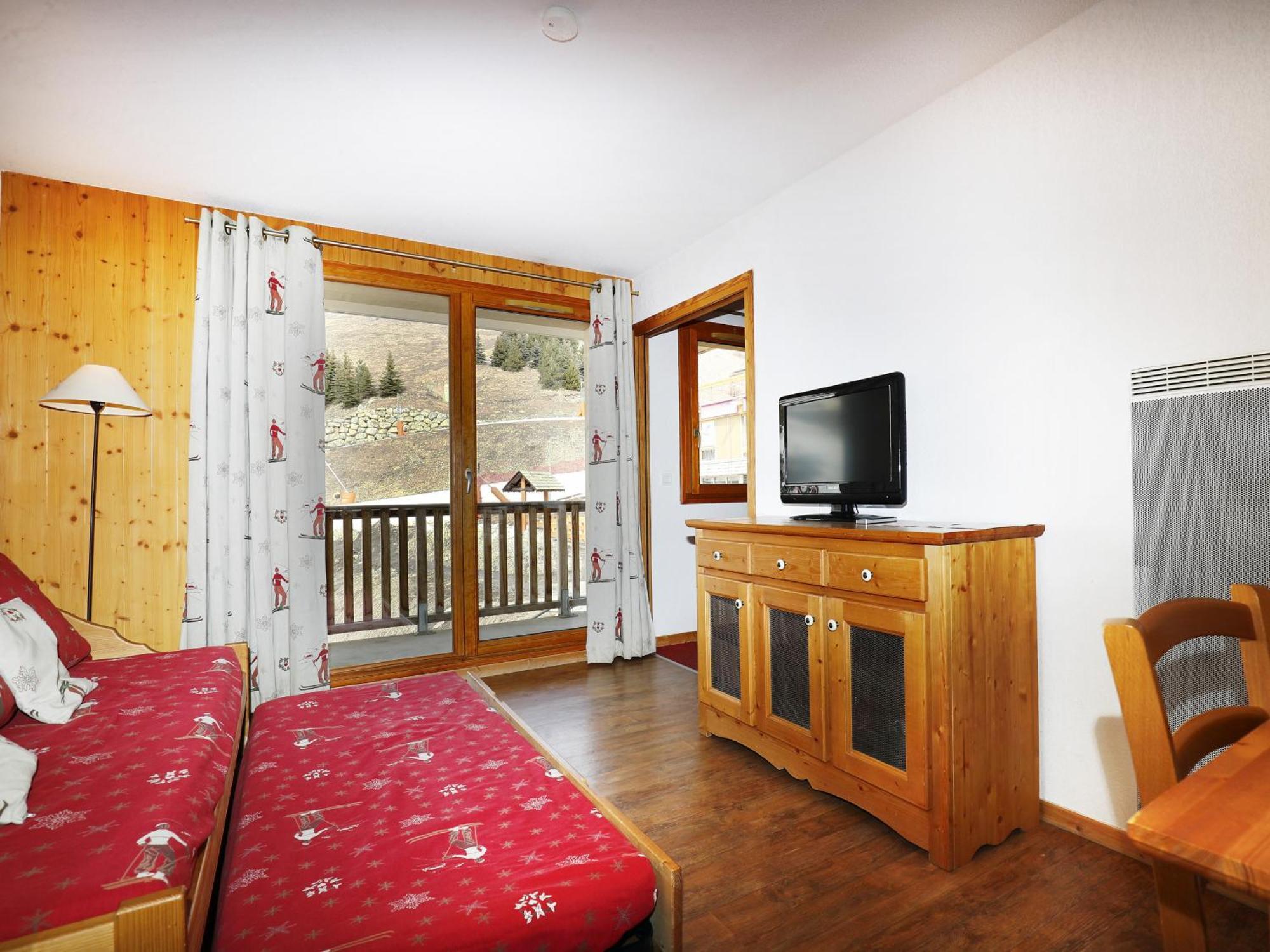 Appt 4 Pers Aux Pieds Des Pistes Avec Balcon Et Parking Daire Orcières Dış mekan fotoğraf